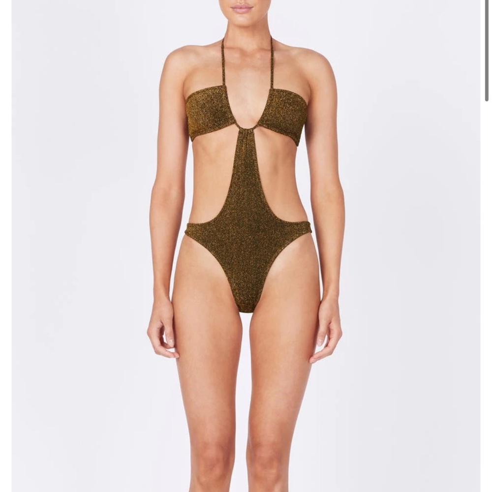 Triangl Cece Honey Sparkle small NWT